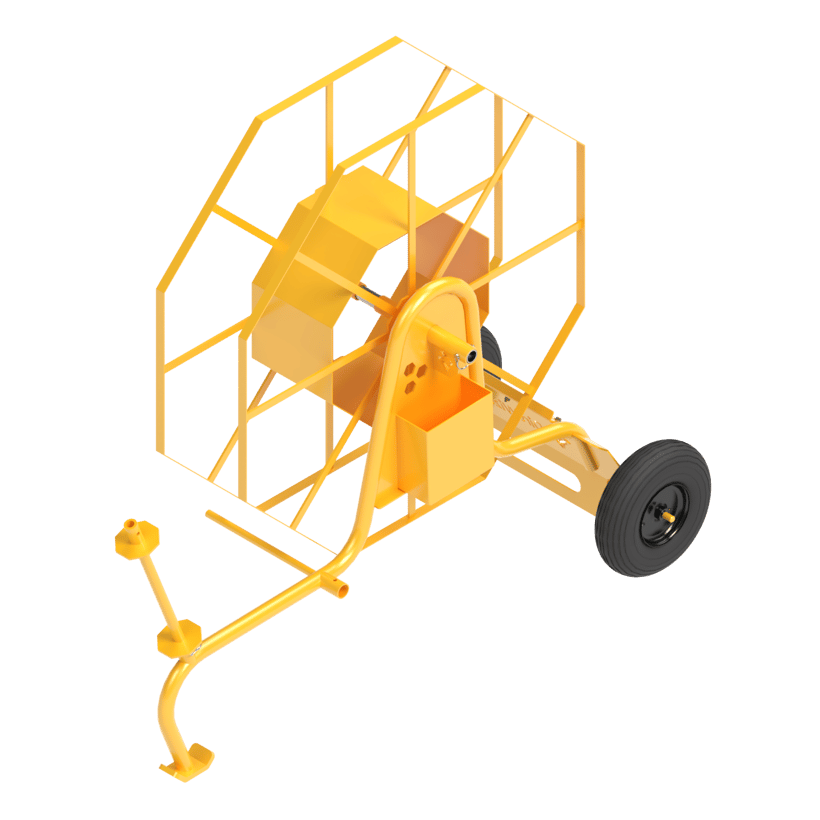 Poly Cart - Single Arbor - Gold